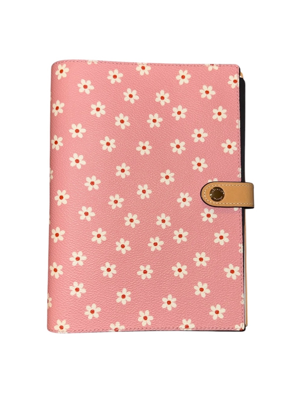 Coach Pink Floral Notebook